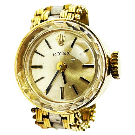 vintage rolex ring|Rolex rings for women.